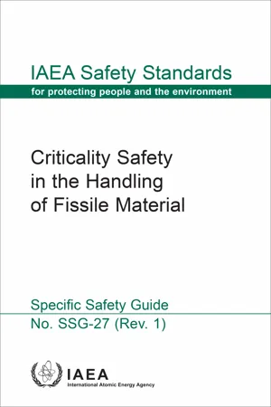 Criticality Safety in the Handling of Fissile Material