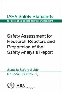 Safety Assessment for Research Reactors and Preparation of the Safety Analysis Report_cover