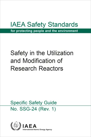 Safety in the Utilization and Modification of Research Reactors