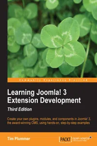 Learning Joomla! 3 Extension Development-Third Edition_cover