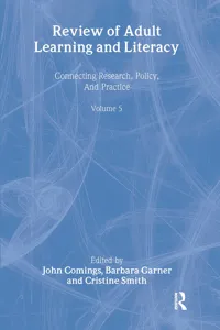 Review of Adult Learning and Literacy, Volume 5_cover
