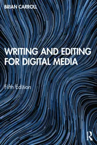 Writing and Editing for Digital Media_cover