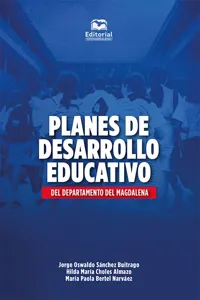 Planes de desarrollo educativo del departamento del Magdalena_cover