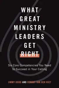 What Great Ministry Leaders Get Right_cover