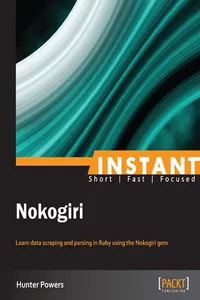 Instant Nokogiri_cover