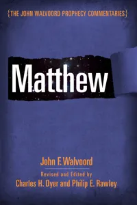 The John Walvoord Prophecy Commentaries_cover