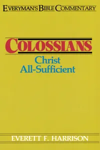 Colossians- Everyman's Bible Commentary_cover