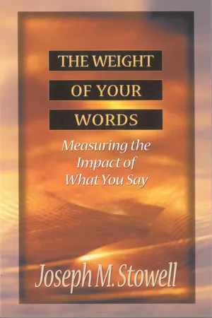 The Weight of Your Words