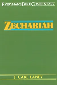 Zechariah- Everyman's Bible Commentary_cover