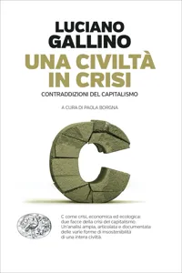 Una civiltà in crisi_cover