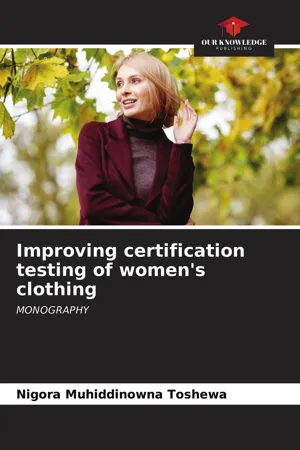 Improving certification testing of women's clothing