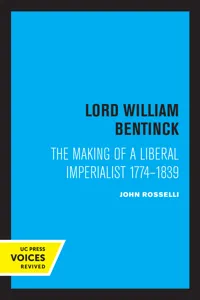 Lord William Bentinck_cover