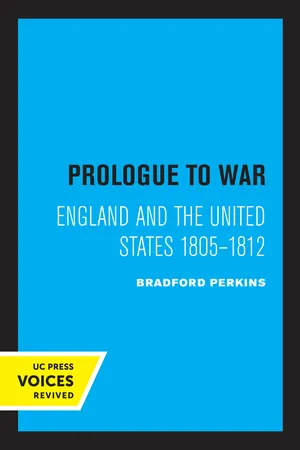 Book cover image for: Prologue to War