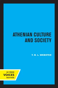 Athenian Culture and Society_cover