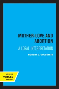 Mother-Love and Abortion_cover