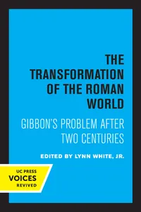 The Transformation of the Roman World_cover