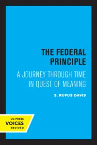 The Federal Principle_cover