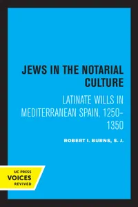 Jews in the Notarial Culture_cover