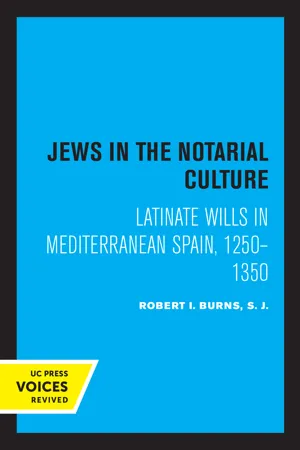 Jews in the Notarial Culture