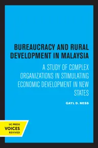 Bureaucracy and Rural Development in Malaysia_cover