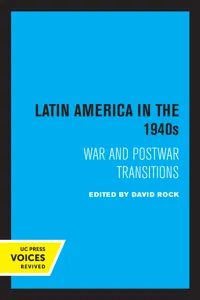 Latin America in the 1940s_cover