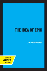 The Idea of Epic_cover