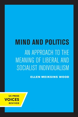 Book cover image for: Mind and Politics