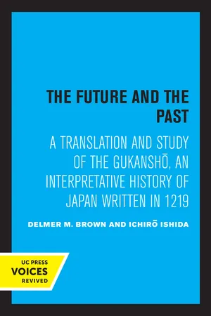 Book cover image for: The Future and the Past
