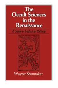The Occult Sciences in the Renaissance_cover