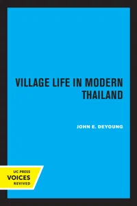 Village Life in Modern Thailand_cover
