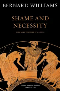Shame and Necessity, Second Edition_cover