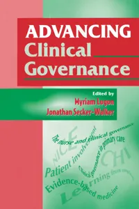 Advancing Clinical Governance_cover