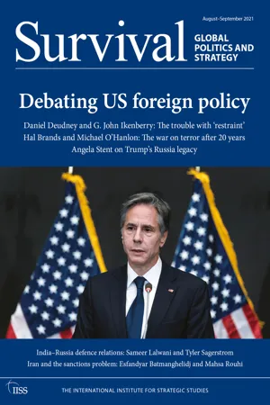 Survival August-September 2021: Debating US Foreign Policy