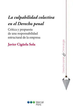 La culpabilidad colectiva en el Derecho penal