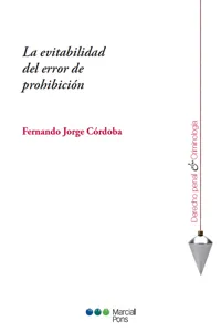 La evitabilidad del error de prohibición_cover