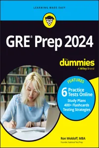GRE Prep 2024 For Dummies with Online Practice_cover