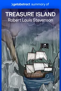 Summary of Treasure Island by Robert Stevenson_cover