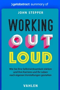 Summary of Working Out Loud by John Stepper_cover