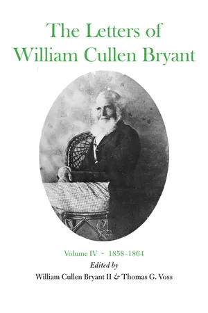 The Letters of William Cullen Bryant