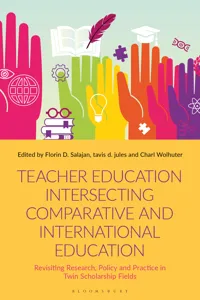 Teacher Education Intersecting Comparative and International Education_cover