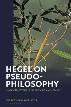 Hegel on Pseudo-Philosophy