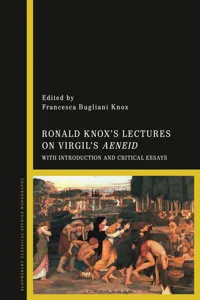 Ronald Knox's Lectures on Virgil's Aeneid_cover