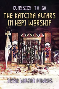 The Katcina Altars in Hopi Worship_cover