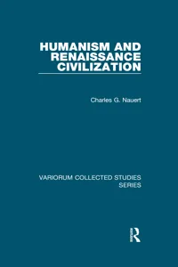 Humanism and Renaissance Civilization_cover