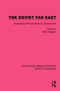 The Soviet Far East_cover