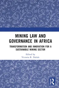 Mining Law and Governance in Africa_cover