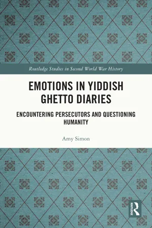 Emotions in Yiddish Ghetto Diaries