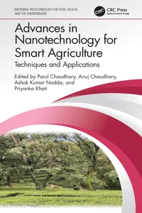 Advances in Nanotechnology for Smart Agriculture_cover