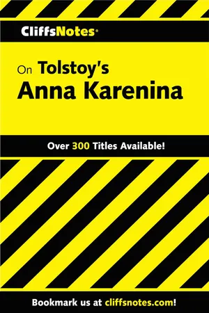 CliffsNotes on Tolstoy's Anna Karenina