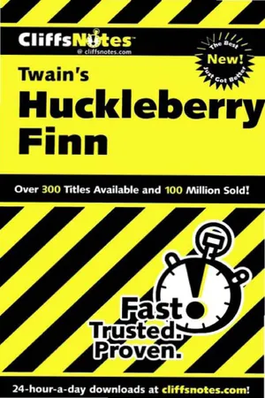 CliffsNotes on Twain's The Adventures of Huckleberry Finn